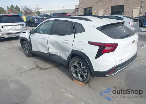 2025 Chevrolet Trax 1Lt z USA, uszkodzony, nr VIN KL77LHEP4SC323475